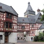 Fachwerk in Bad Camberg. Part of this structure was at one time a Riedesel possession.