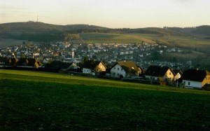 View of the town