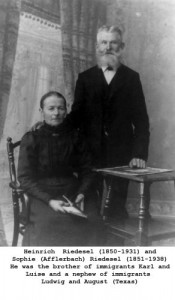 Heinrich and Sophie Riedesel